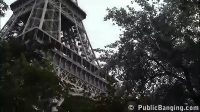 640px x 360px - Extreme public sex threesome by the world famous landmark eiffel tower in  paris | HClips Porn Tube